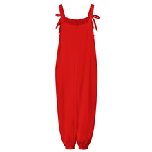 Load image into Gallery viewer, Ti Amo I love you- Exclusive Brand - Cornell Red - Jumpsuit with Suspender
