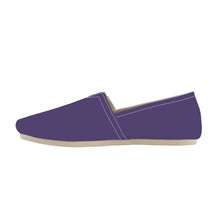 Load image into Gallery viewer, Ti Amo I love you  - Exclusive Brand  - Eggplant - Casual Flat Driving Shoe
