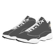 Load image into Gallery viewer, Ti Amo I love you - Exclusive Brand  - Davy&#39;s Grey - Mens / Womens - Unisex  Basketball Shoes - White Soles
