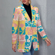 Load image into Gallery viewer, Ti Amo I love you - Exclusive Brand - Womens Suit Blazer Jacket
