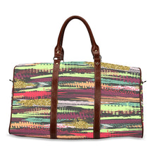 Load image into Gallery viewer, Ti Amo I love you - Exclusive Brand - 10 Styles - Travel Bag - Brown Handles
