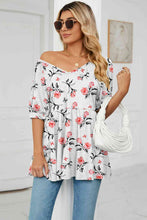 Load image into Gallery viewer, V-Neck Babydoll Blouse
