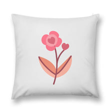 Load image into Gallery viewer, Ti Amo I love you - Exclusive Brand - 9 Colors - 7 Sizes - Flower Plush Pillow Case
