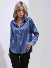 Load image into Gallery viewer, 9 Colors - Collared Neck Buttoned Long Sleeve Shirt
