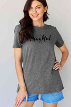 Load image into Gallery viewer, Simply Love Full Size THANKFUL Graphic T-Shirt
