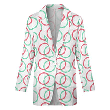 Load image into Gallery viewer, Ti Amo I love you - Exclusive Brand - Womens Suit Blazer Jacket - 2XS-2XL
