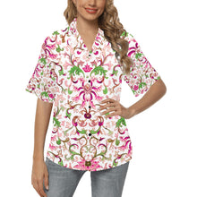 Load image into Gallery viewer, Ti Amo I love you - Exclusive Brand  - Women&#39;s Hawaiian Shirts
