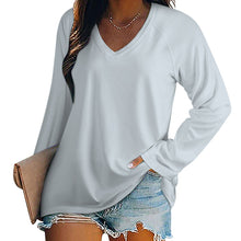 Load image into Gallery viewer, Ti Amo I love you- Exclusive Brand - Women&#39;s Long Sleeve Loose Tee
