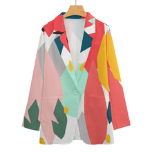 Load image into Gallery viewer, Ti Amo I love you - Exclusive Brand - Womens Suit Blazer Jacket
