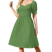 Load image into Gallery viewer, Ti Amo I love - Exclusive Brand - Colors Womens Fall Solid Colors - Sweetheart Dress
