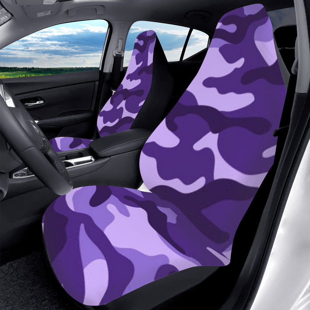 Ti Amo I love you - Exclusive Brand - Minsk, Grape 2, Mauve 2, Fushia Blue & Jacarta Camouflage - Car Seat Covers