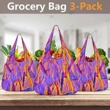 Load image into Gallery viewer, Ti Amo I love you - Exclusive Brand  - 3pc Grocery Bags
