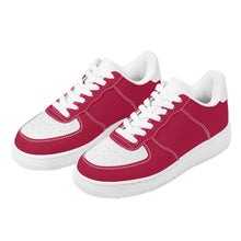 Load image into Gallery viewer, Ti Amo I love you - Exclusive Brand - Cardinal &amp; White - Low Top Unisex Sneakers
