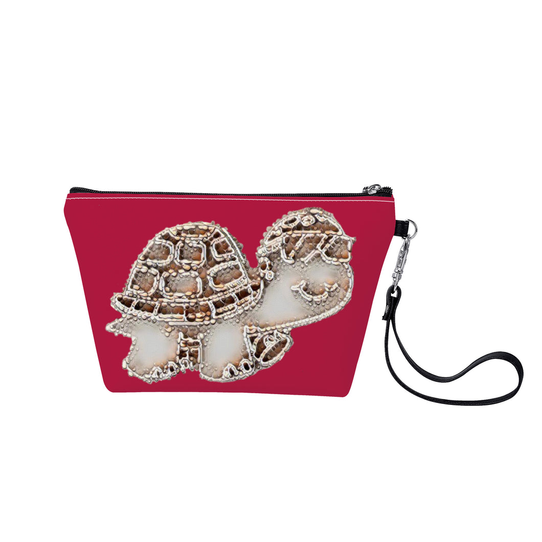 Ti Amo I love you - Exclusive Brand - Cardinal - Turtle - Sling Cosmetic Bag