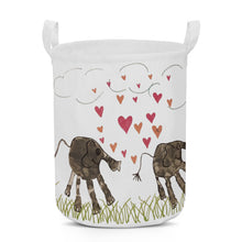 Load image into Gallery viewer, Ti Amo I love you - Exclusive Brand - Round Laundry Basket
