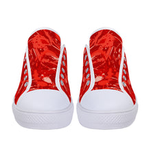 Load image into Gallery viewer, Ti Amo I love you - Exclusive Brand  -  Low-Top Canvas Shoes - White Soles
