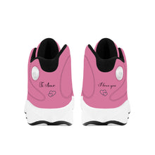 Load image into Gallery viewer, Ti Amo I love you  - Exclusive Brand  - Charm - Basketball Shoes - Black Laces
