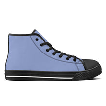 Load image into Gallery viewer, Ti Amo I love you - Exclusive Brand - High-Top Canvas Shoes - Black Soles
