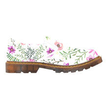 Load image into Gallery viewer, Ti Amo I love you Exclusive Brand  - White Floral - Women&#39;s Slip-On Loafer
