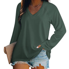 Load image into Gallery viewer, Ti Amo I love you- Exclusive Brand Women&#39;s Long Sleeve Loose Tee
