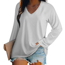 Load image into Gallery viewer, Ti Amo I love you - Exclusive Brand - Women&#39;s Long Sleeve Loose Tee
