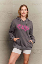 Load image into Gallery viewer, Simply Love Simply Love Full Size BE KIND TO YOURSELF Graphic Hoodie
