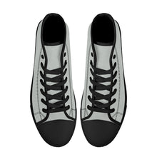 Load image into Gallery viewer, Ti Amo I love you - Exclusive Brand - High-Top Canvas Shoes - Black Soles
