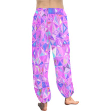 Load image into Gallery viewer, Ti Amo I love you  - Exclusive Brand - Heliotrope Kaleidoscope - Women&#39;s Harem Pants
