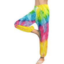 Load image into Gallery viewer, Ti Amo I love you - Exclusive Brand - Viking, Sushi, Golden Dream &amp; Cabaret - Tie-Dye - Women&#39;s Hippie Harem Pants - Sizes XS-2XL
