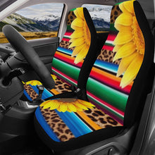 Load image into Gallery viewer, Ti Amo I love you - Exclusive Brand - Leopard &amp; Sunflowers - Car Seat Cover Set
