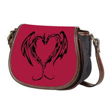 Load image into Gallery viewer, Ti Amo I love you - Exclusive Brand -  Cardinal - Saddle Bag
