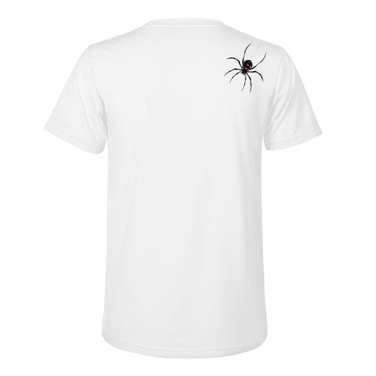 Ti Amo I love you - Exclusive Brand  - White - "Ti Amo Iove you" - Spider Style Lettering -  Men's T-Shirt