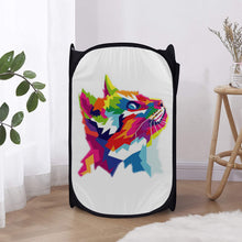 Load image into Gallery viewer, Ti Amo I love you - Exclusive Brand - Laundry Hamper Black
