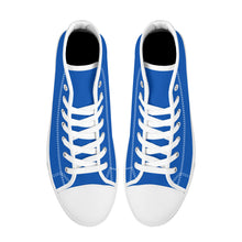 Load image into Gallery viewer, Ti Amo I love you - Exclusive Brand - High-Top Canvas Shoes - White Soles
