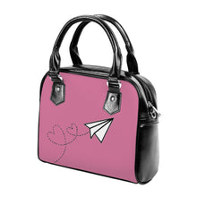 Load image into Gallery viewer, Ti Amo I love you  - Exclusive Brand  - Charm - Paper Airplane - Shoulder Handbag
