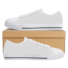 Load image into Gallery viewer, Ti Amo I love you - Exclusive Brand  -  Low-Top Canvas Shoes- White Soles
