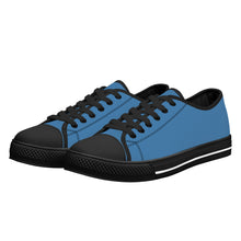 Load image into Gallery viewer, Ti Amo I love you - Exclusive Brand  - Low-Top Canvas Shoes - Black
