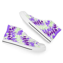 Load image into Gallery viewer, Ti Amo I love you - Exclusive Brand - High-Top Canvas Shoes - White Soles
