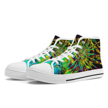 Load image into Gallery viewer, Ti Amo I love you - Exclusive Brand  - High-Top Canvas Shoes - White Soles
