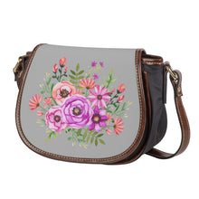 Load image into Gallery viewer, Ti Amo I love you - Exclusive Brand - Nobel - Floral Bouquet -  Saddle Bag
