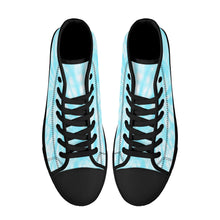 Load image into Gallery viewer, Ti Amo I love you - Exclusive Brand - High-Top Canvas Shoes - Black Soles
