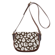 Load image into Gallery viewer, Ti Amo I love you - Exclusive Brand - Mondo &amp; Ebb Animal Pattern - Saddle Bag
