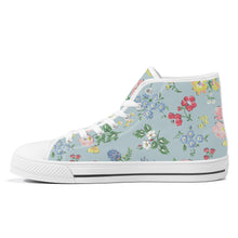 Load image into Gallery viewer, Ti Amo I love you - Exclusive Brand - High-Top Canvas Shoes - White Soles
