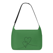 Load image into Gallery viewer, Ti Amo I love you - Exclusive Brand - Area 51 - Double Script Heart - Journey Computer Shoulder Bag
