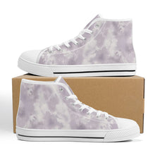 Load image into Gallery viewer, Ti Amo I love you - Exclusive Brand  - High-Top Canvas Shoes - White Soles
