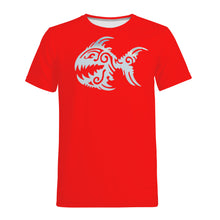 Load image into Gallery viewer, Ti Amo I love you - Exclusive Brand - Red - Angry Fish - Mens T-Shits - Sizes XS-4XL
