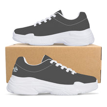 Load image into Gallery viewer, Ti Amo I love you  - Exclusive Brand  - Davy&#39;s Grey - Chunky Sneakers - White Soles
