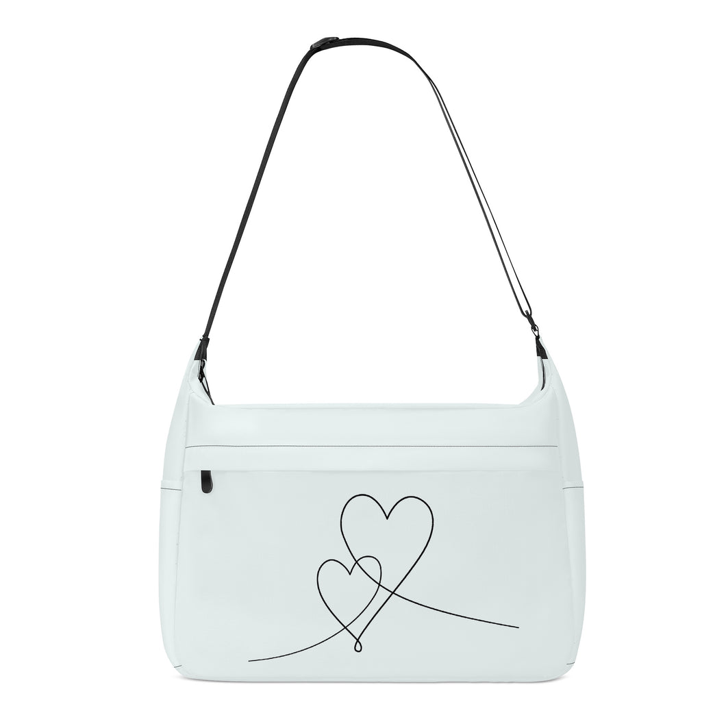 Ti Amo I love you - Exclusive Brand - Black Squeeze Off-White - Jacket  Double Script Heart - Journey Computer Shoulder Bag