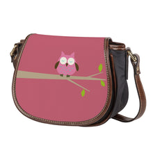 Load image into Gallery viewer, Ti Amo I love you - Exclusive Brand - Contessa 2 - Owl -  Saddle Bag
