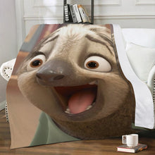 Load image into Gallery viewer, Ti Amo I love you - Exclusive Brand - Zootopia Flash Slothmore - Micro Fleece Blankets
